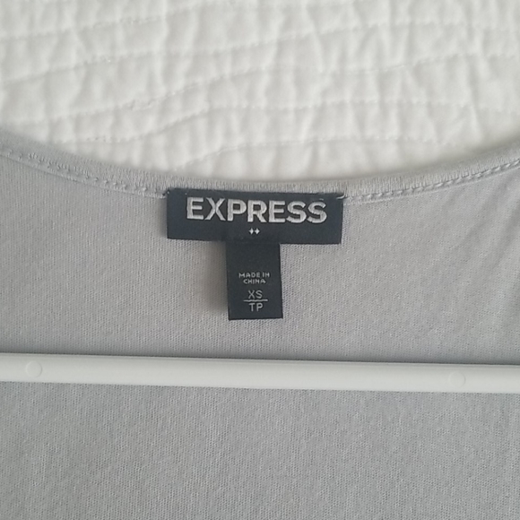 Express gray Tank Top XS - Picture 2 of 4